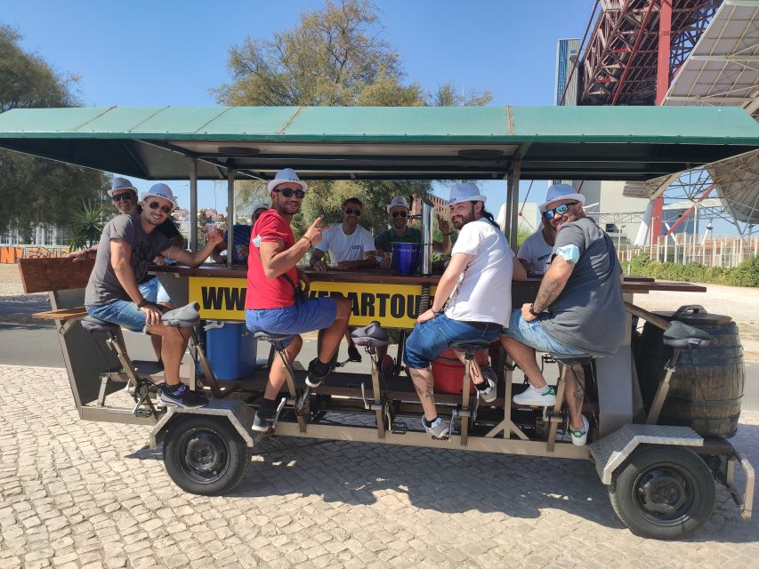 Lisbon: Beer Bike Tour with Sangria and Beer - What you see from the bike