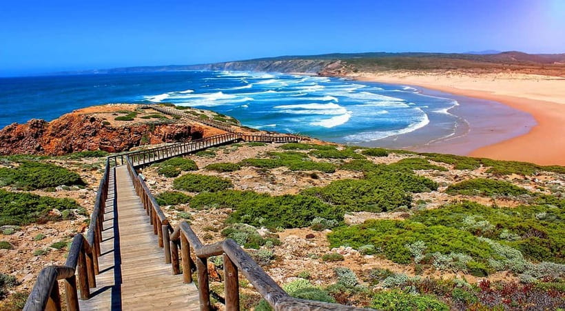Lisbon: Benagil, Boneca Cave, Portimao & Lagos Private Tour - Benagil Cave from the cliff and the water