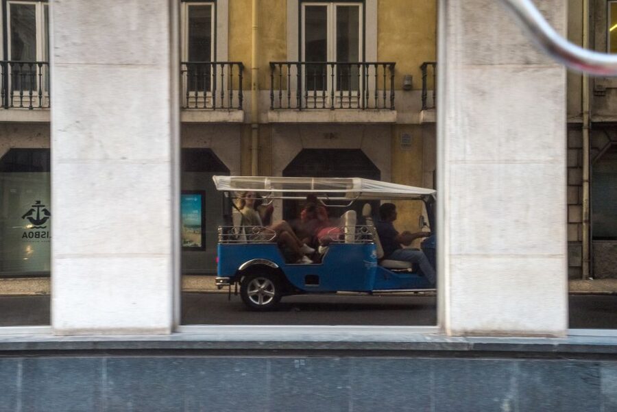 Lisbon by Tuk Tuk Guided Tour: City of Neighborhoods - Senhora do Monte and Lisbon from above