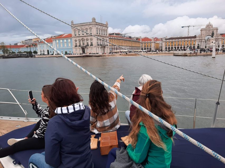 Lisbon: City Skyline Sailboat Cruise with Drink and Snacks - Belém Tower, the Discoveries Monument, and MAAT
