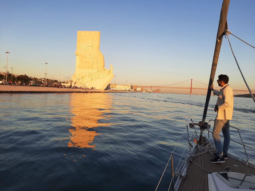 Lisbon: City Skyline Sailboat Cruise with Drink and Snacks - The drink, snacks, and onboard atmosphere