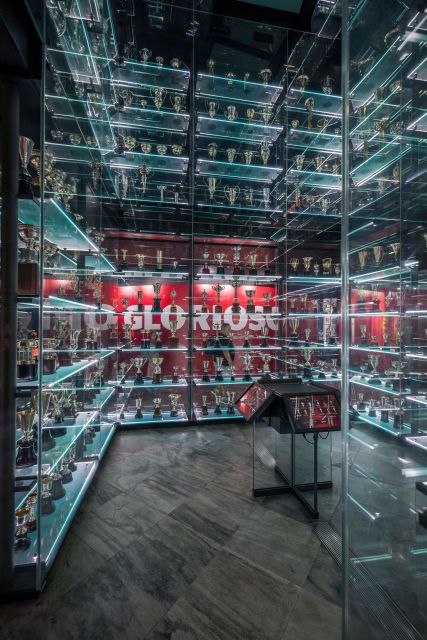 Lisbon: Customized Luz Stadium and Guided Museum Tour - Benfica Museum: trophies, people, and club identity