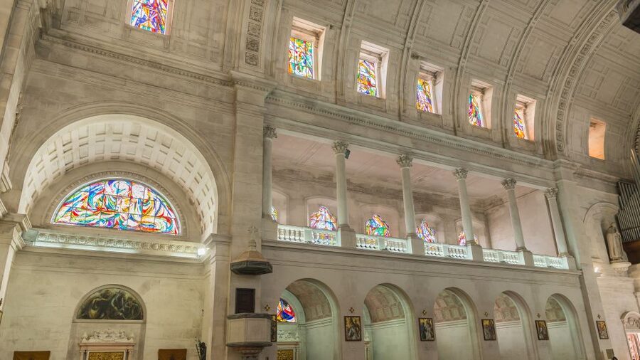 Lisbon: Fátima & The Shepherd Children Home Self-Guided Tour - The Sacred Heart monument and the pilgrim path