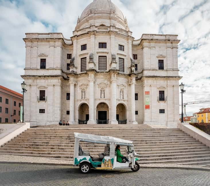 Lisbon: Half-Day Private Tuk Tuk Tour - Alfama, Graça, and Mouraria by electric tuk tuk