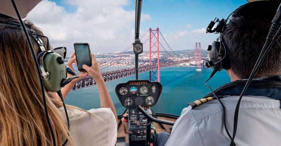 Lisbon: Helicopter Ride, Boat Trip, & Old Town Walking Tour - Key points at a glance