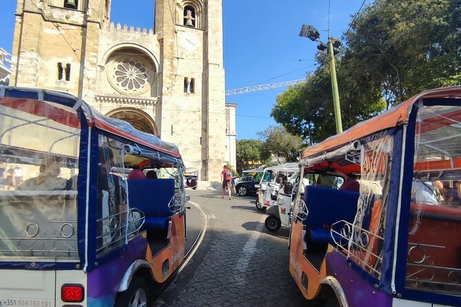 Lisbon Highlights: Private Tuk Tuk Tour Adventure Sightseeing - Carmo and the central city’s layered past