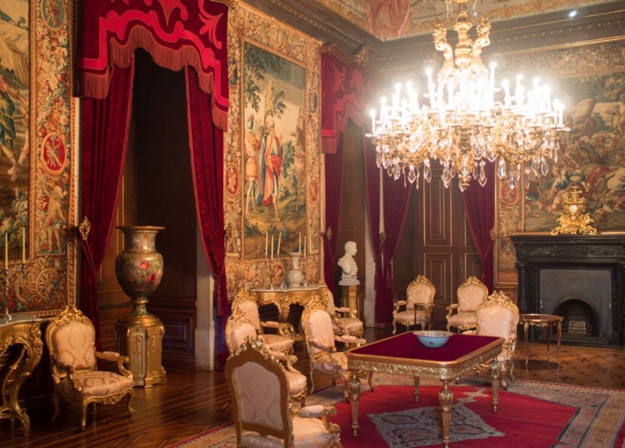 Lisbon: National Palace of Ajuda E-Ticket & City Audio Guide - Arriving at Ajuda Palace above Belém