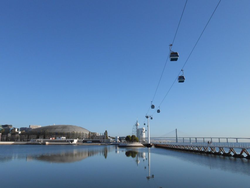 Lisbon: Nations Park Gondola Lift One-Way Cable Car - Choosing the South Station beside the Oceanarium