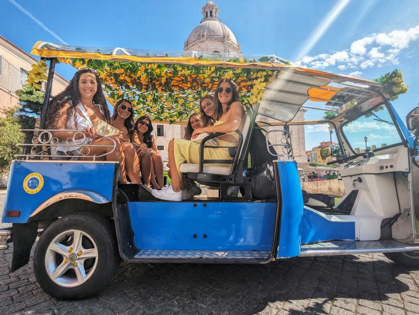 Lisbon: Old Town TukTuk Tour and Scenic Viewpoints in Alfama - Starting near Manteigaria and reaching the cathedral
