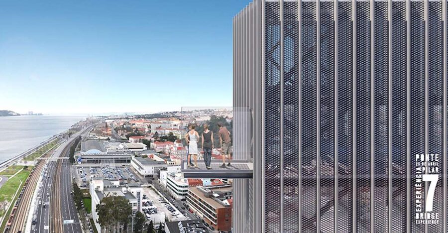Lisbon: Pilar 7 Bridge Experience Ticket - The 80-meter viewpoint and the climb