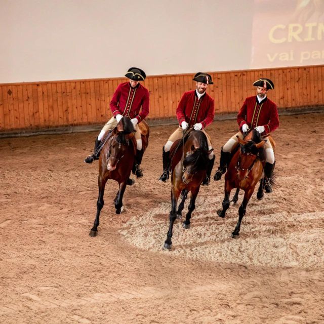 Lisbon: Portuguese Riding School Trainig with Lusitano Horse - Start with the stables and the handlers
