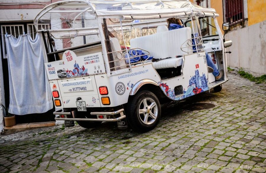 Lisbon: Private City Tour by Eco Tuk Tuk - São Vicente, the National Pantheon, and Alfama’s lower edge