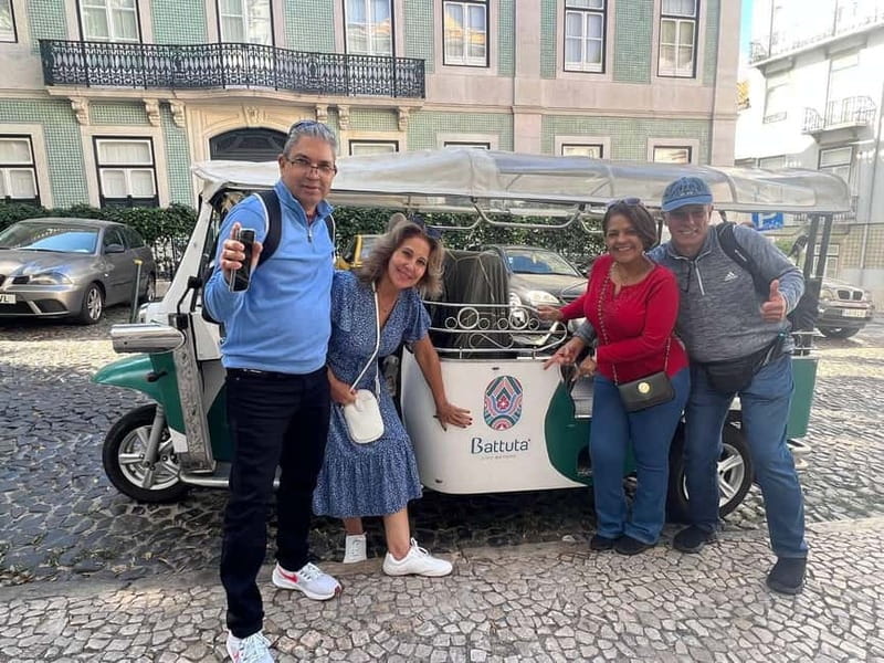Lisbon: Private Guided Tour by Electric Tuk Tuk - Portas do Sol gives you the first big view