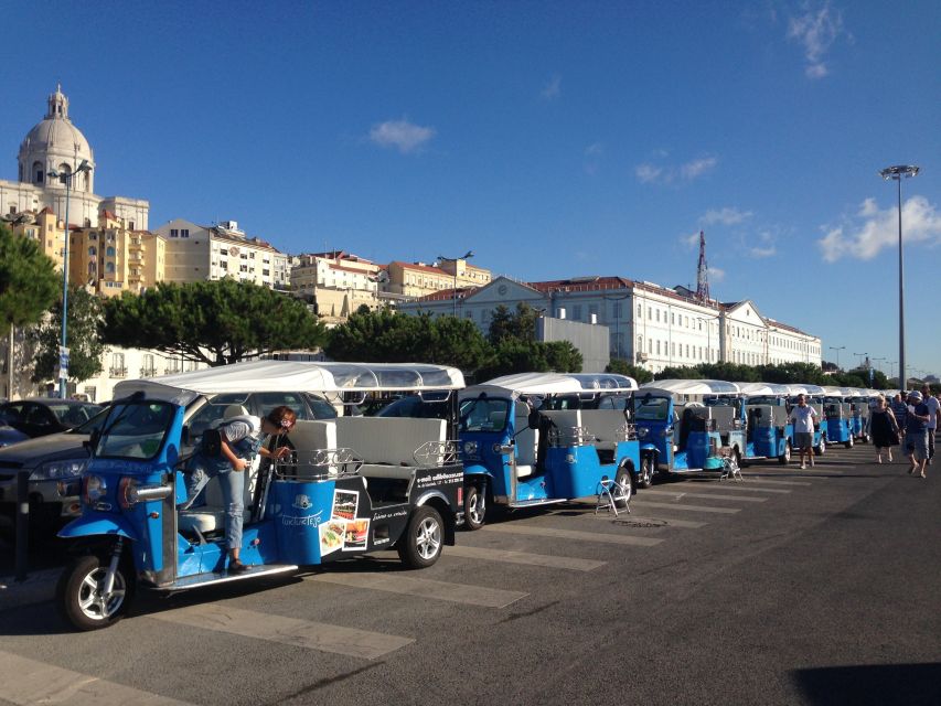 Lisbon: Private Guided Tour of Historical Center by Tuk Tuk - Chiado, the theaters, and the city’s literary side