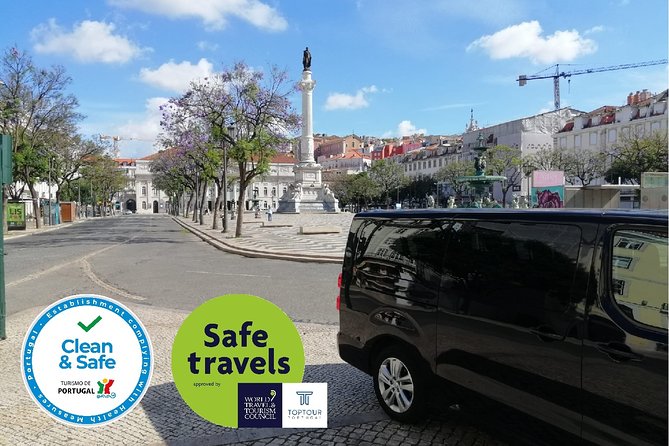Lisbon Private Transfer to Airport - The vehicle, driver, and small comforts