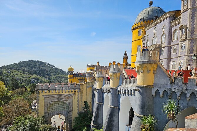 Lisbon: Sintra, Regaleira, Pena, Cabo Roca All Tickets Included - One hour in Sintra for lunch and wandering