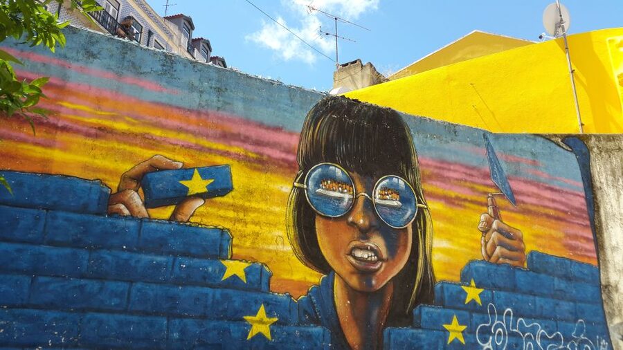 Lisbon: Street Art and Historical Walking Tour - Graça, where views meet working streets