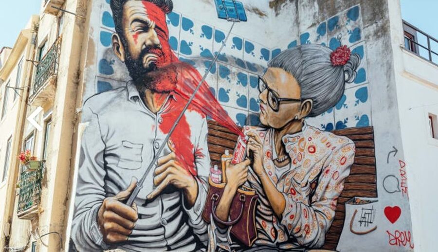 Lisbon: Street Art Walk - Mouraria and the older city around Alfama
