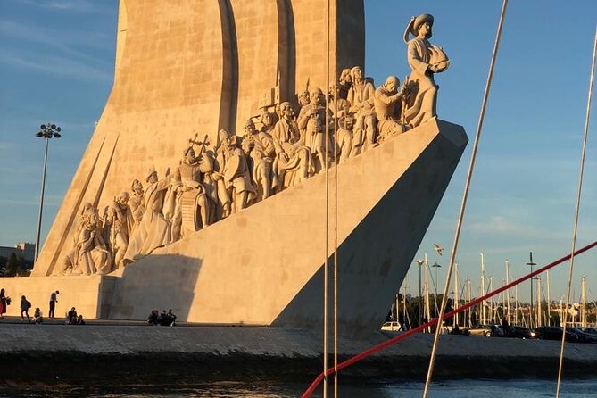 Lisbon: Sunset Sailing with Portuguese Wine and History - Belém Tower from the river