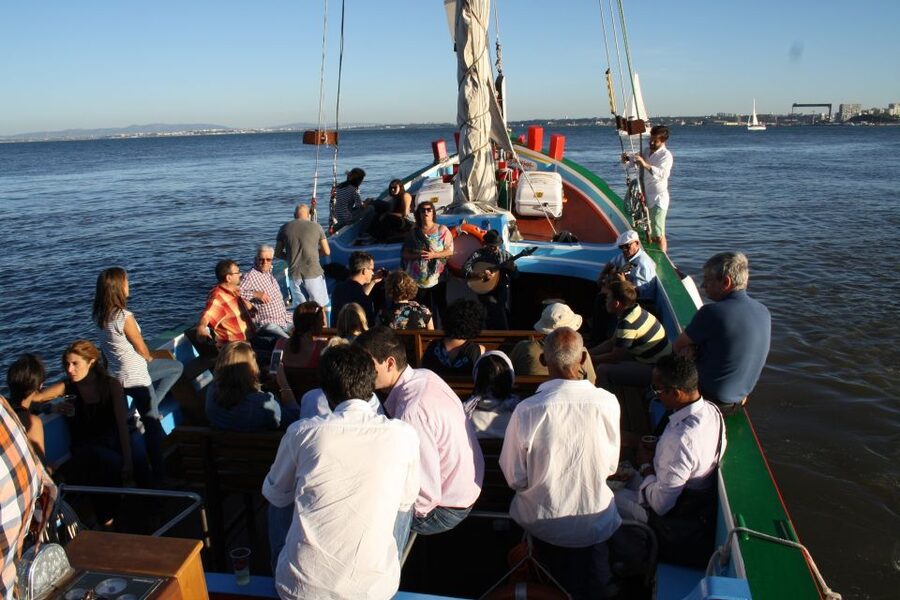 Lisbon: Tagus River Sunset Cruise in a Traditional Vessel - Ribeira das Naus and the heart of old Lisbon