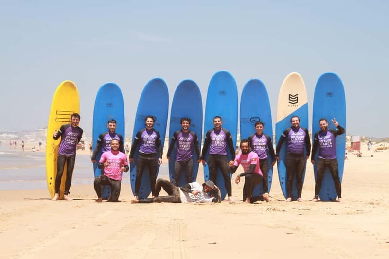 Lisbon: The Surf Instructor - surf lessons with transfer - Key points at a glance