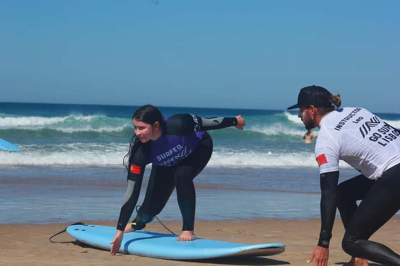 Lisbon: The Surf Instructor - surf lessons with transfer - Why this Lisbon surf lesson works for beginners
