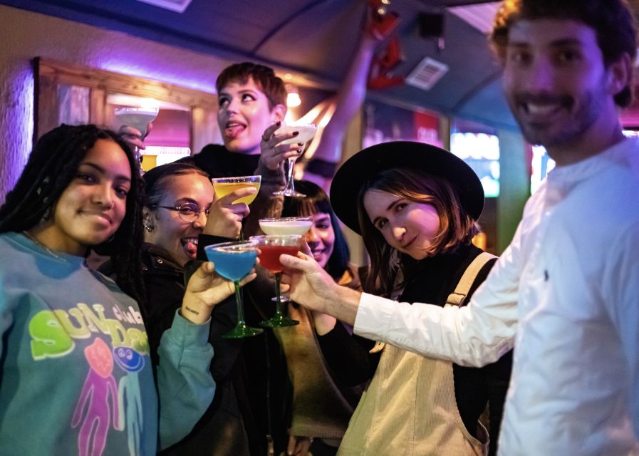 Lisbon: Tipsy Tour Fun Bar Crawl with a Local Guide - Five drinks, from Portuguese beer to local shots