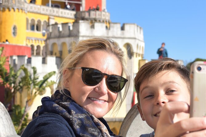 Lisbon to Sintra, Pena Palace, Regaleira & Cascais, small-group - Pena Palace: a colorful start above Sintra