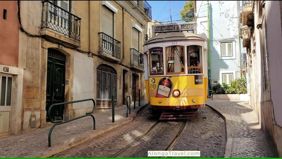 Lisbon: Tram 28 Entry Ticket & Audio Guide with 24-Hour Pass - Meeting Alex, George, or Rubin at Rossio Square
