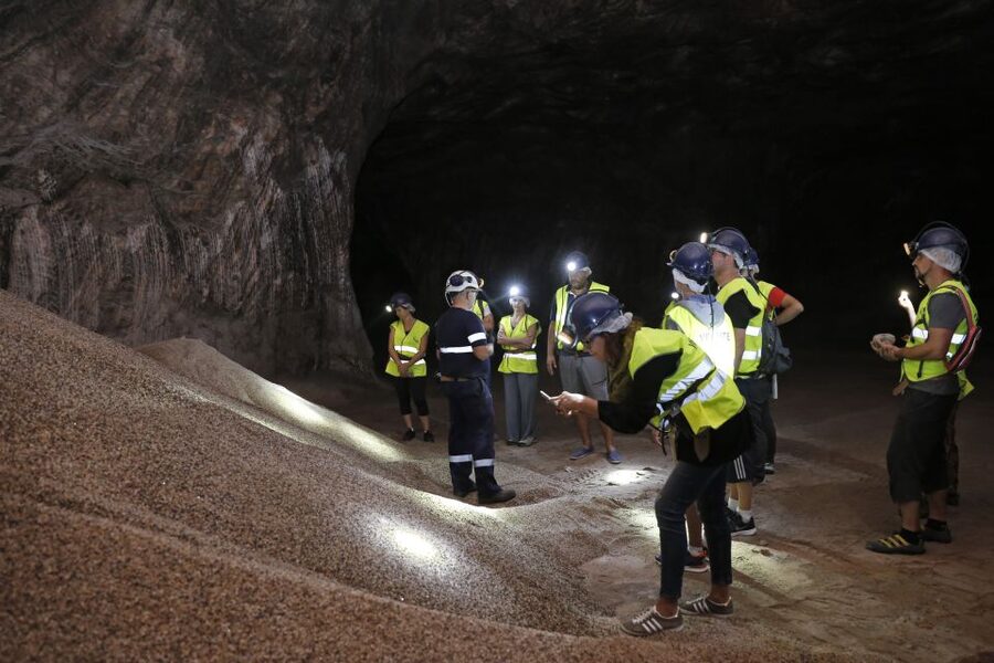 Loulé: St. Barbara Art Collection w/Guided Salt Mine Tour - The small lift is part of the experience