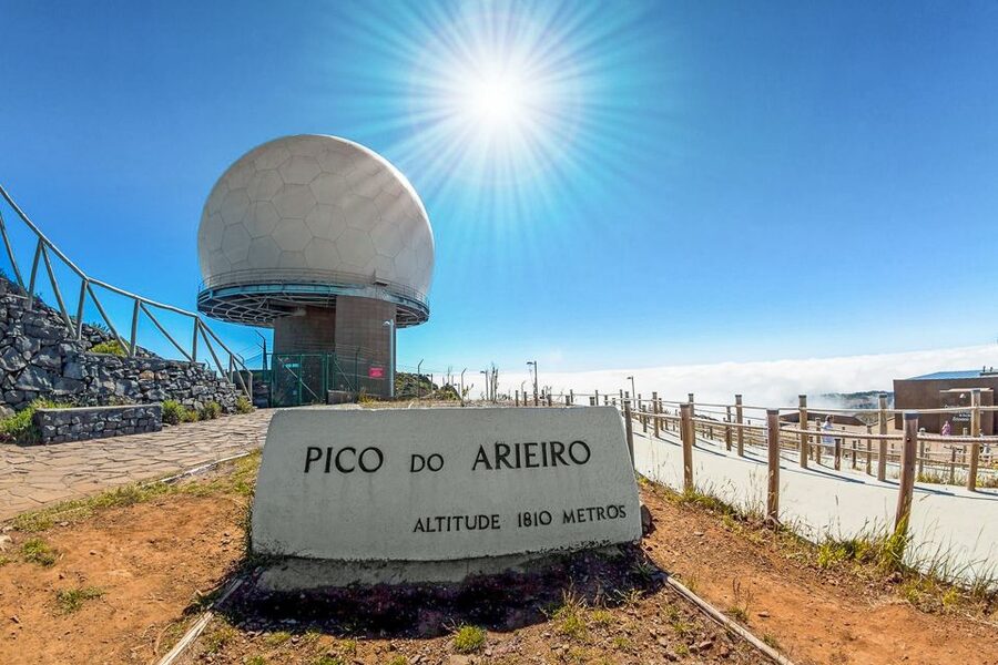 Madeira: Best of the East Tour from Funchal - Pico do Arieiro at 1,818 meters