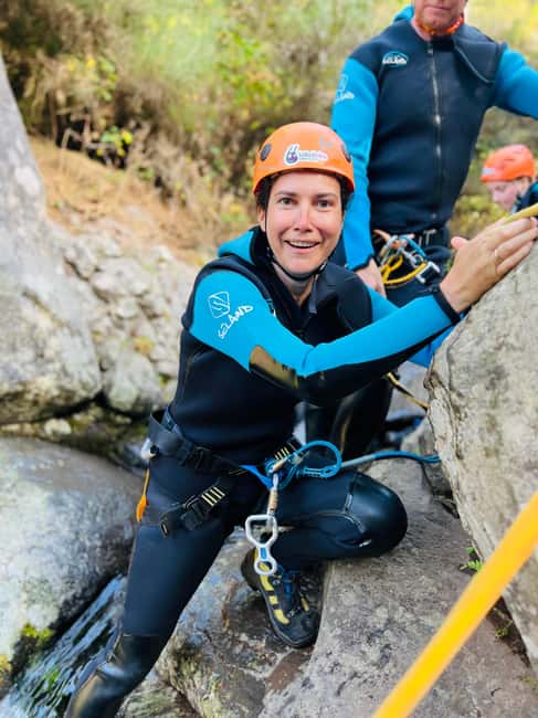 Madeira: Canyoning Ribeira do Cidrão - The guide team and the safety briefing