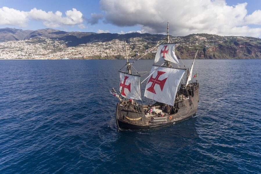 Madeira: Flag Ship Tour aboard Santa Maria de Colombo - Watching for Dolphins and Pilot Whales