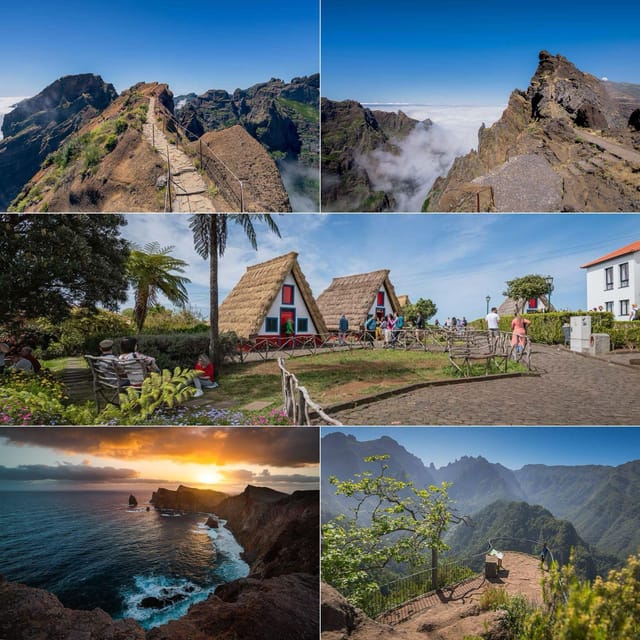 Madeira Funchal:East Tour Pico Arieiro & Santana&Laurissilva - Machico, Pico do Facho, and Madeira’s early story
