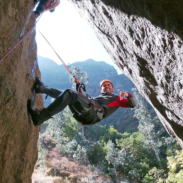 Madeira: Intermediate (Level 2) Canyoning Experience - From pickup to the canyon