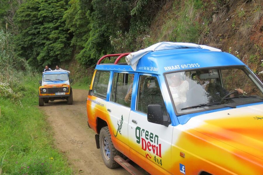Madeira : Santana & Peaks full day tour by Open 4x4 - Faial coast and the road to Santana