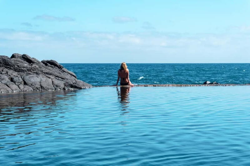 Madeira: Skywalk, Porto Moniz, Seixal, and Fanal 4WD Tour - Cabo Girão’s glass floor and the south coast