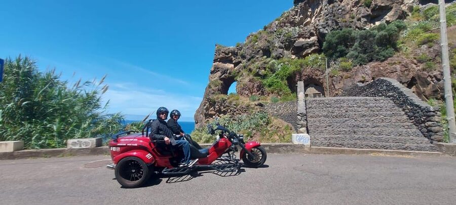 Madeira : Trike Guided Tour of the Island - Santana, Monte, and the islands mountain roads