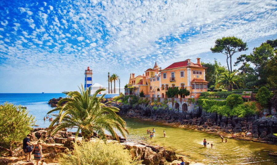 Magical Day Trip: Pena Palace, Sintra, CaboDa Roca & Cascais - Boca do Inferno and the Cascais coast