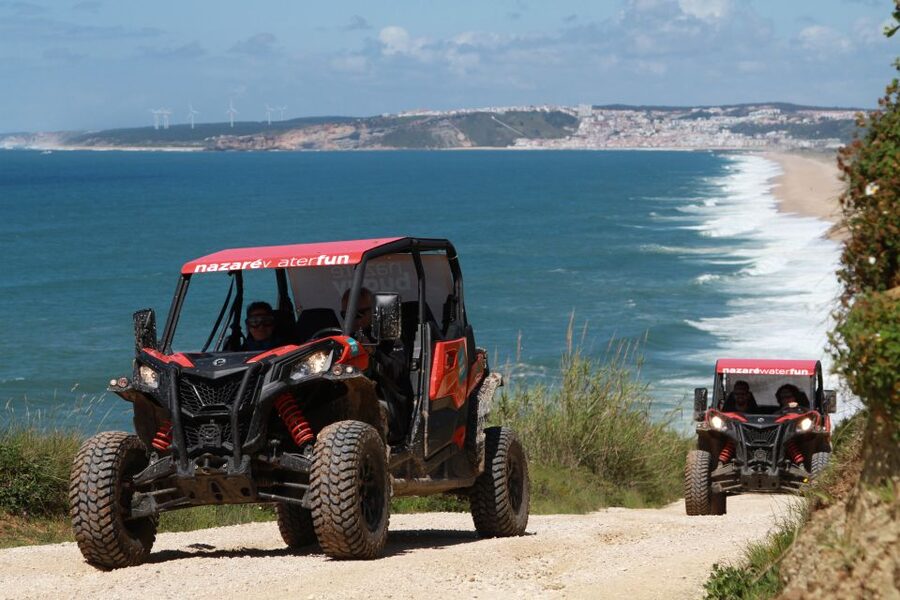 Nazaré: 4x4 Buggy Tour with Guide - Meeting the guide at Nazaré Water Fun