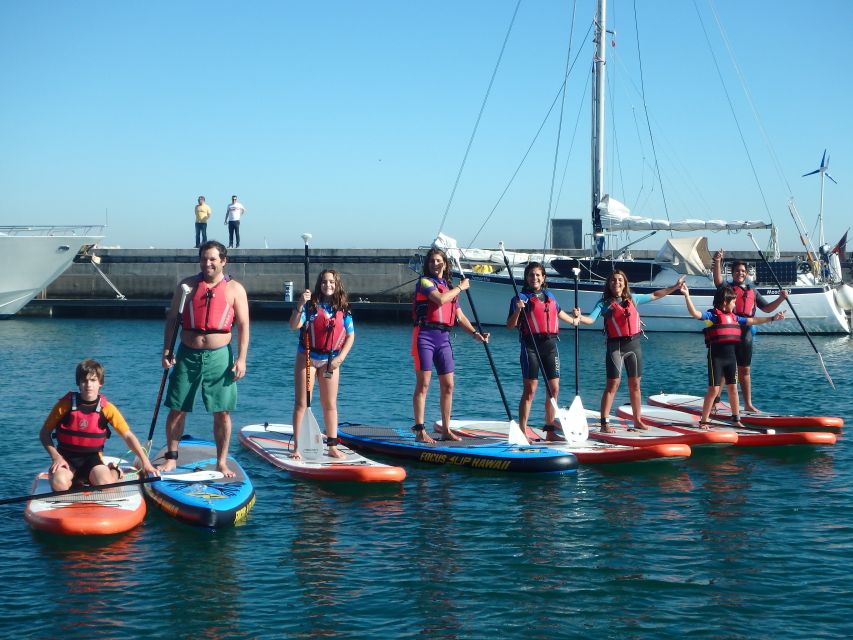 Oeiras Coast: Stand Up Paddleboarding near Lisbon - Getting Fitted Out at the Marina
