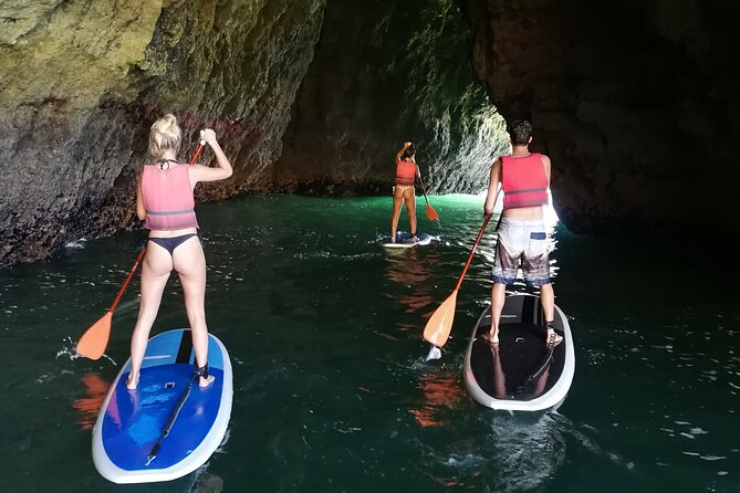Paddle & Explore: Albufeira SUP Tour - Praia da Galé and the changing feel of the route