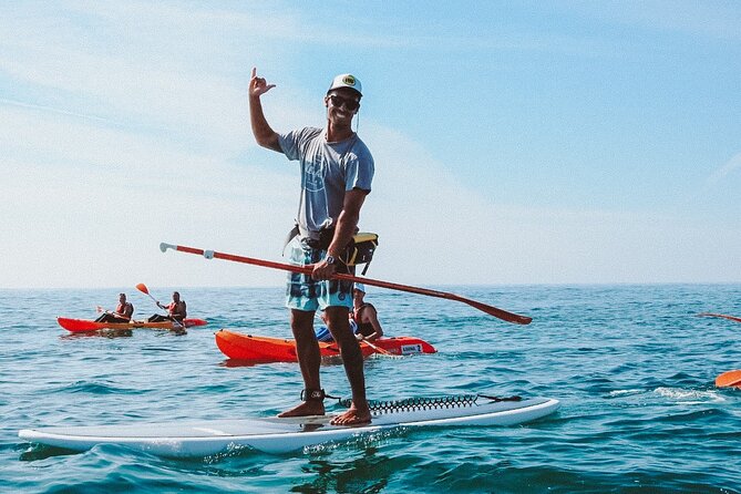Paddle & Explore: Albufeira SUP Tour - Praia da Falésia, Praia dos Arrifes, and the coastal variety