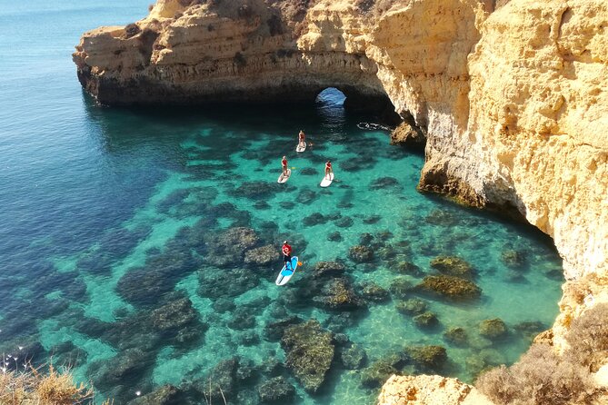 Paddle & Explore: Albufeira SUP Tour - Praia da Coelhinha and the appeal of a water-level view