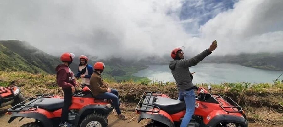 Ponta Delgada: Sete Cidades Guided Buggy, Quad, or Jeep Tour - Grota do Inferno, where the views open up