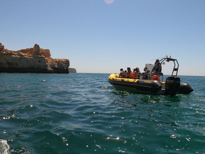 Portimão: 2-Hour Dolphin Watching Boat Tour - Leaving Portimão for the open coast