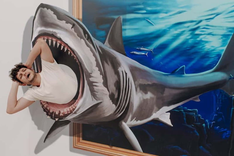 Portimao: 3D Fun Art Museum Entry Ticket - Forty scenes, from Michelangelo to outer space