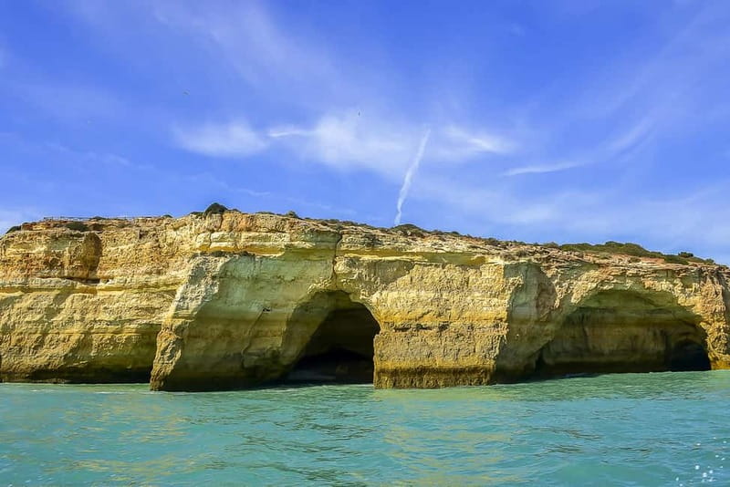Portimão: Benagil Caves Speed Boat Tour with Sunset Option - Portimão departure, with the marina details sorted out