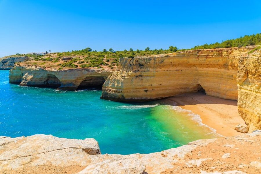 Portimão: Benagil Sea Caves Speedboat Adventure Tour - Starting beside Portimão’s old convent ruins