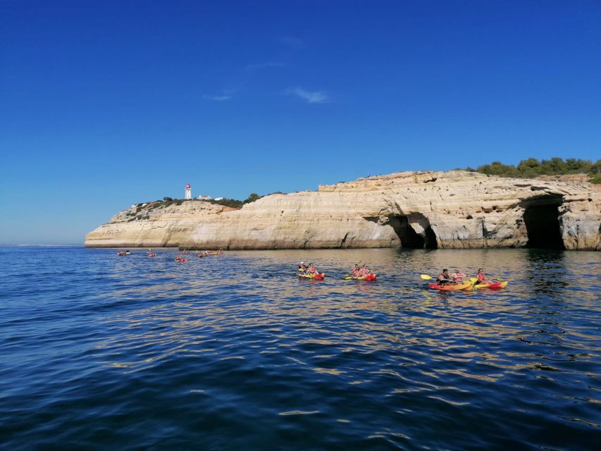 Portimão: Kayak Tour of Benagil Caves - Paddling Through Smaller Caves and Coves